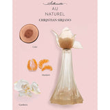 Silhouette Au Naturel by Christian Siriano, 3.4 oz Eau De Parfum Spray for Women with Lip Gloss