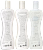 Silk Therapy Trio Set by Biosilk for Unisex - 3 Pc 12oz Biosilk Therapy Shampoo, 12oz Biosilk Therapy Conditioner, 12oz Biosilk Therapy Serum