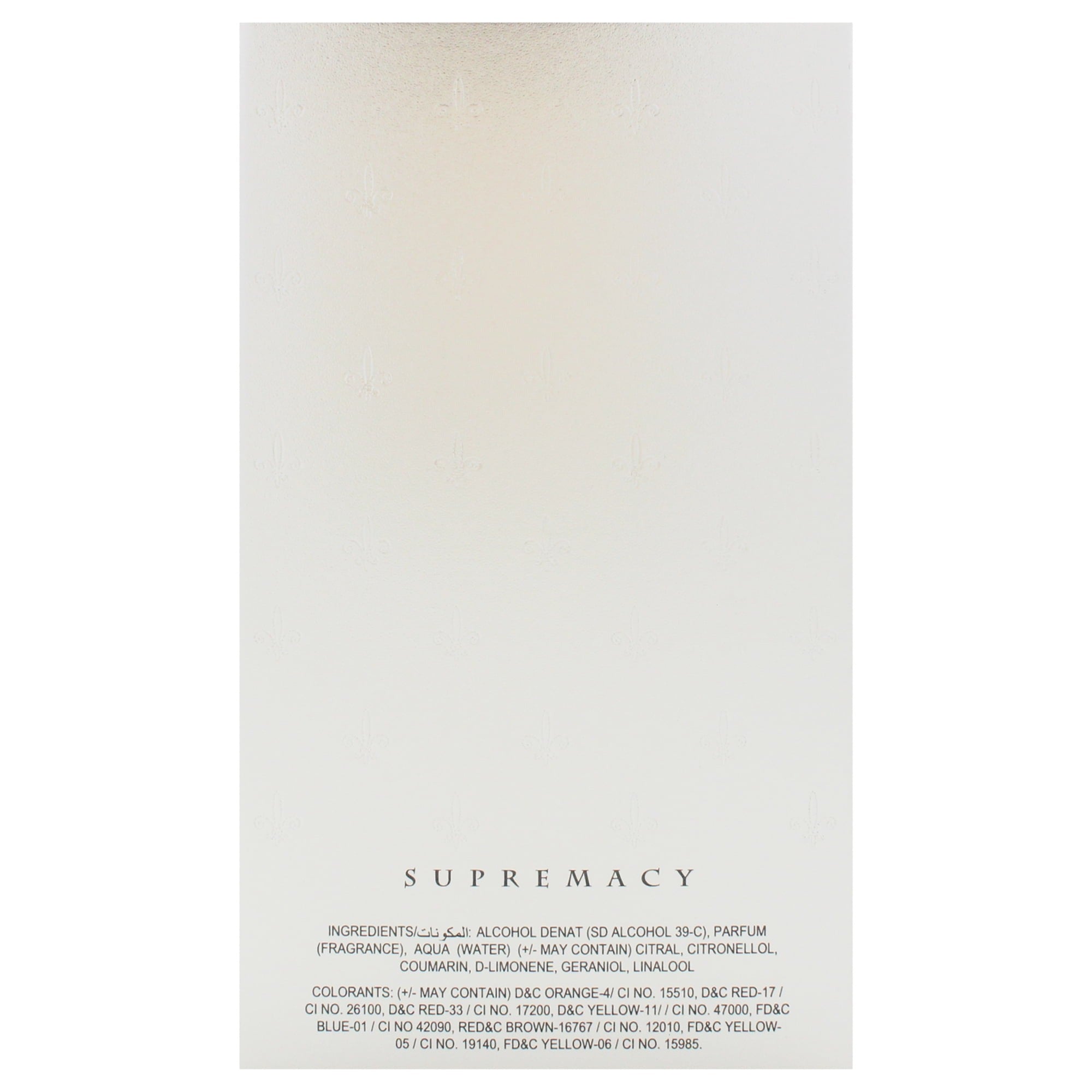 Supermacy Silver by Afnan for Men - 3.4 oz EDP Spray