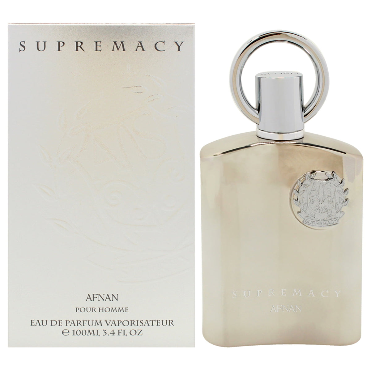 Supermacy Silver by Afnan for Men - 3.4 oz EDP Spray