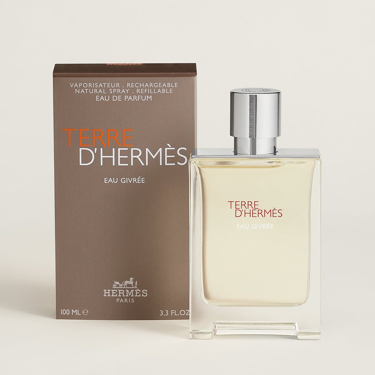 Terre DHermes Eau Givree by Hermes for Men - 3.3 oz EDP Spray