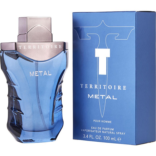 Territoire Metal by YZY, 3.4 oz Eau De Parfum Spray for Men