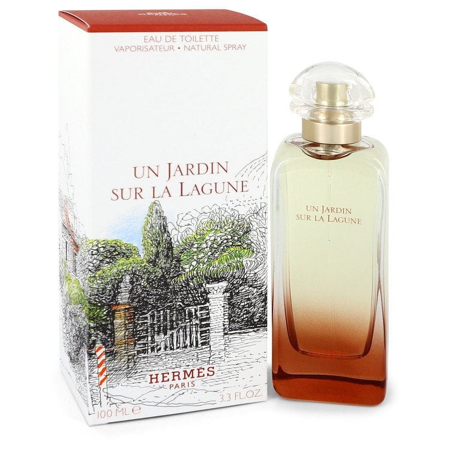 Un Jardin Sur La Lagune by Hermes for Unisex - 3.3 oz EDT Spray - Pack of 2