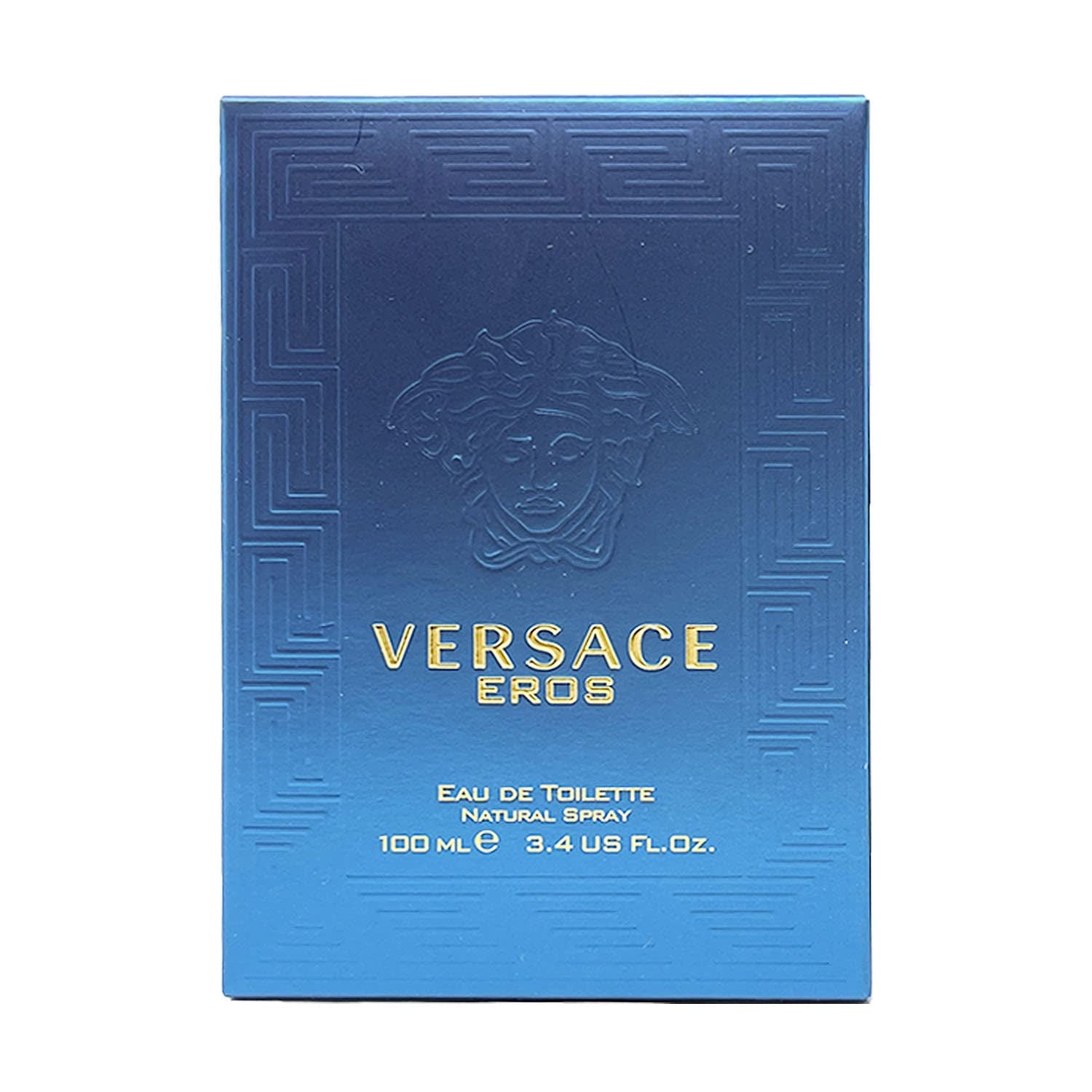 Versace Eros by Versace for Men - 3.4 oz EDT Spray - Pack of 2