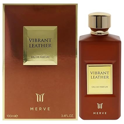 Vibrant Leather by Merve for Men - 3.4 oz EDP Spray