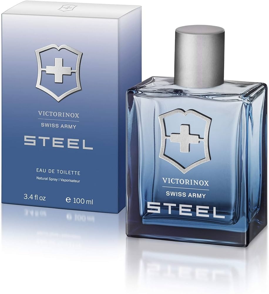 Victorinox Steel by Swiss Army for Men - 3.4 oz EDT Spray (Tester)