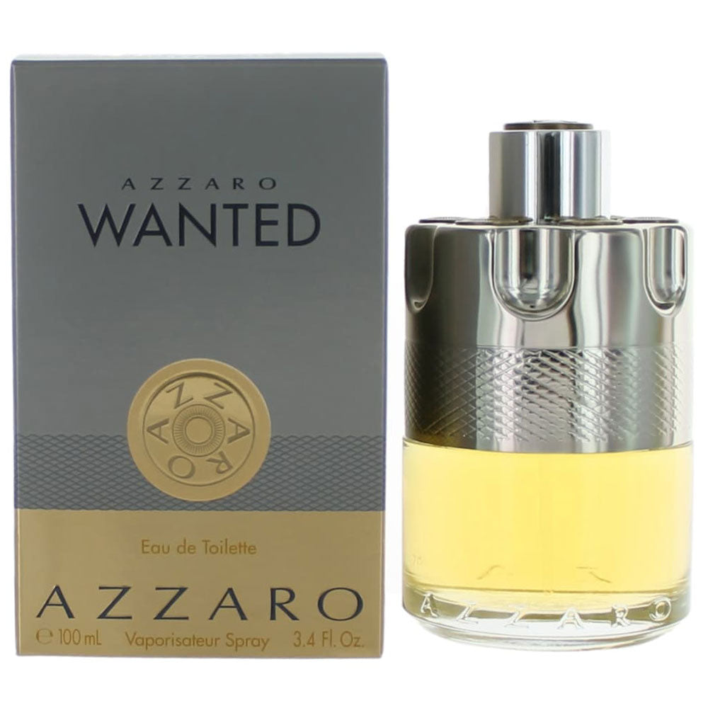 Azzaro Wanted by Azzaro, 3.4 oz Eau De Toilette Spray for Men