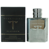 Territoire Platinum by YZY, 3.4 oz Eau De Parfum Spray for Men