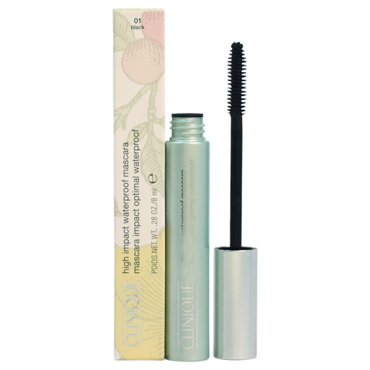 High Impact Waterproof Mascara - 01 Black by Clinique for Women - 0.28 oz Mascara