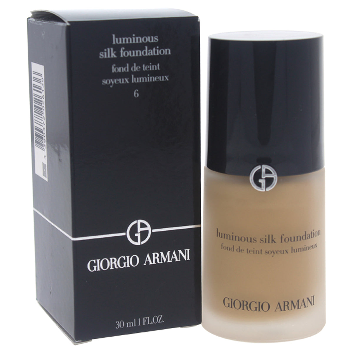 Luminous Silk Foundation - # 6 Medium/Warm by Giorgio Armani for Women - 1 oz Foundation