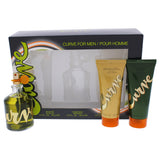 Curve by Liz Claiborne for Men - 3 Pc Gift Set 4.2oz Cologne Spray, 3.4oz Aftershave Balm, 3.4oz Showe Gel