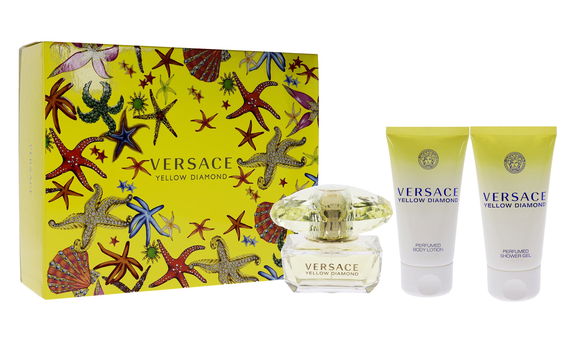 Versace Yellow Diamond by Versace for Women - 3 Pc Gift Set