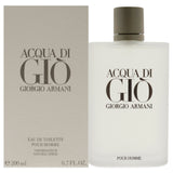 Acqua Di Gio by Giorgio Armani for Men - 6.7 oz EDT Spray