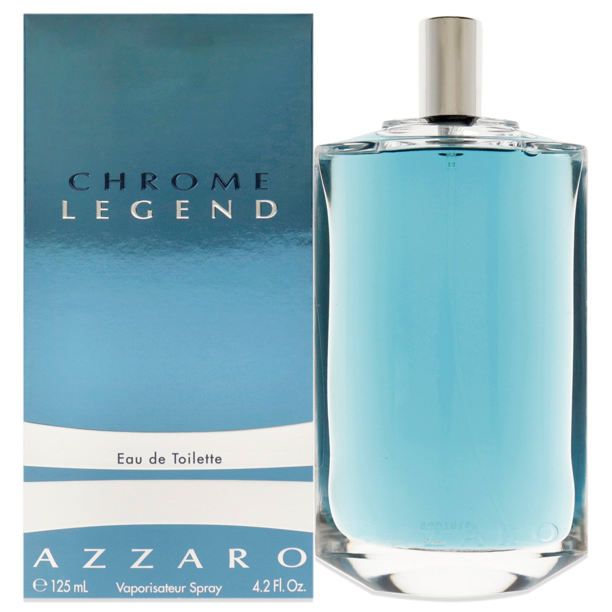 Chrome Legend by Azzaro for Men - 4.2 oz EDT Spray