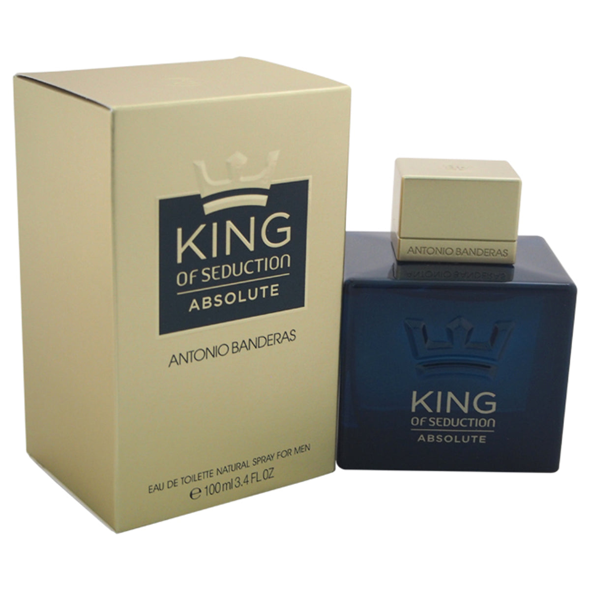 King of Seduction Absolute by Antonio Banderas for Men - 3.4 oz EDT Spray