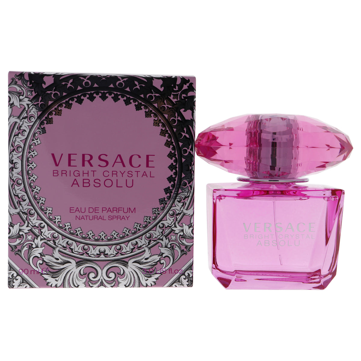 Bright Crystal Absolu by Versace for Women - 3 oz EDP Spray