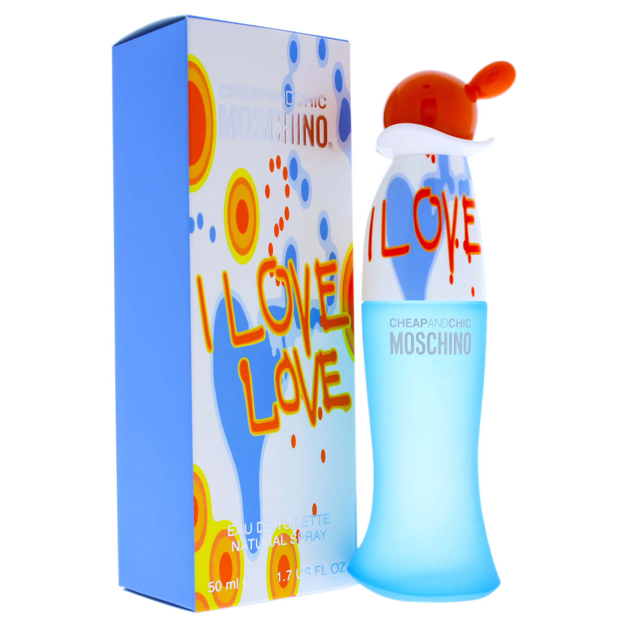 I Love Love Cheap and Chic by Moschino for Women - 1.7 oz EDT Spray