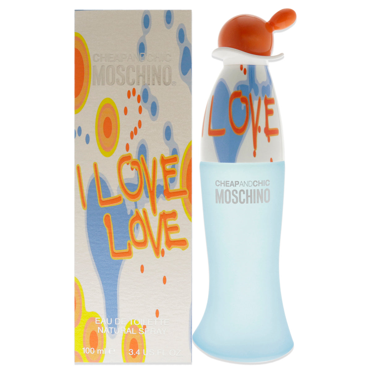 I Love Love Cheap And Chic by Moschino for Women - 3.4 oz EDT Spray