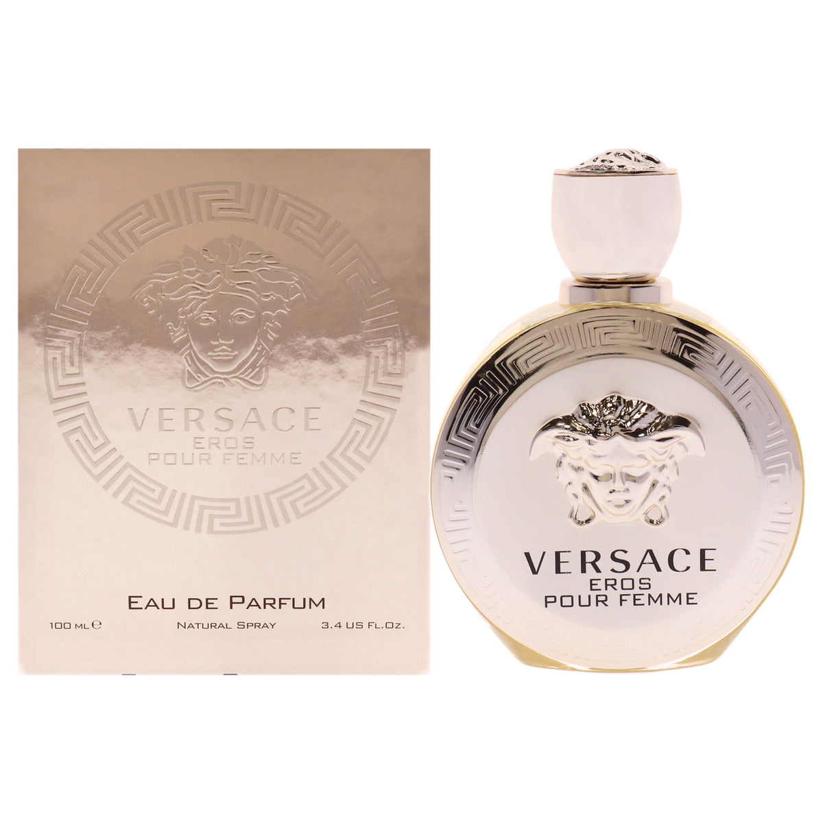 Versace Eros Pour Femme by Versace for Women - 3.4 oz EDP Spray