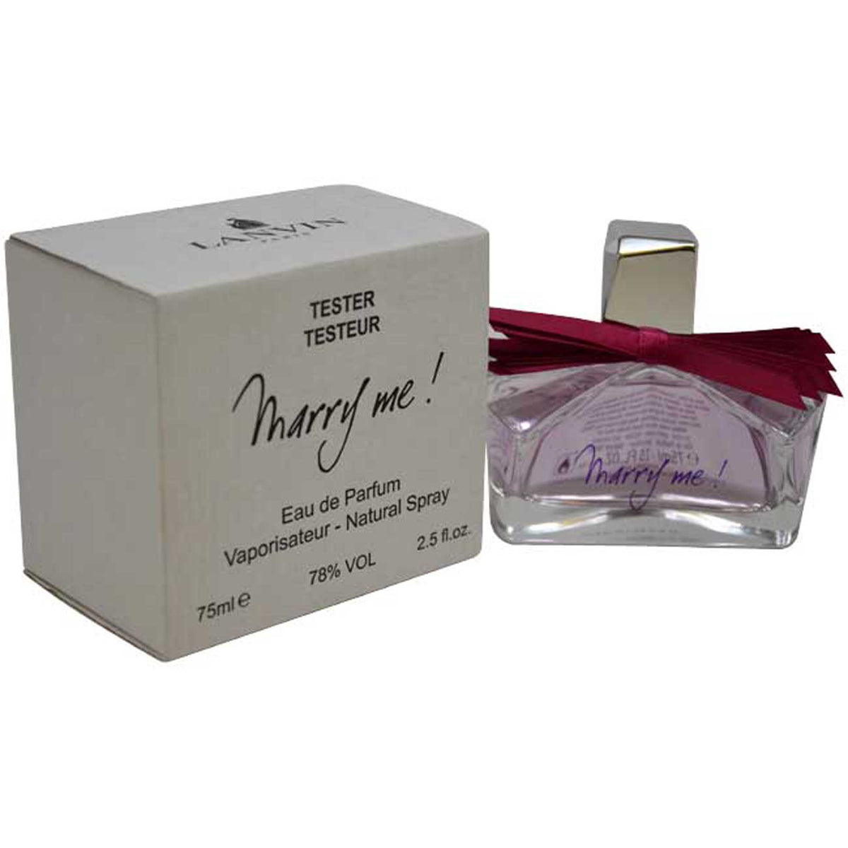 Marry Me by Lanvin for Women - 2.5 oz EDP Spray (Tester)