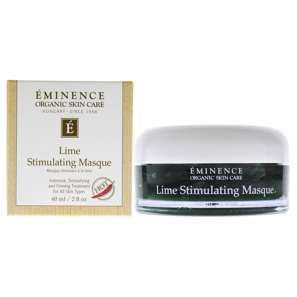 Lime Stimulating Masque by Eminence for Unisex - 2 oz Mask