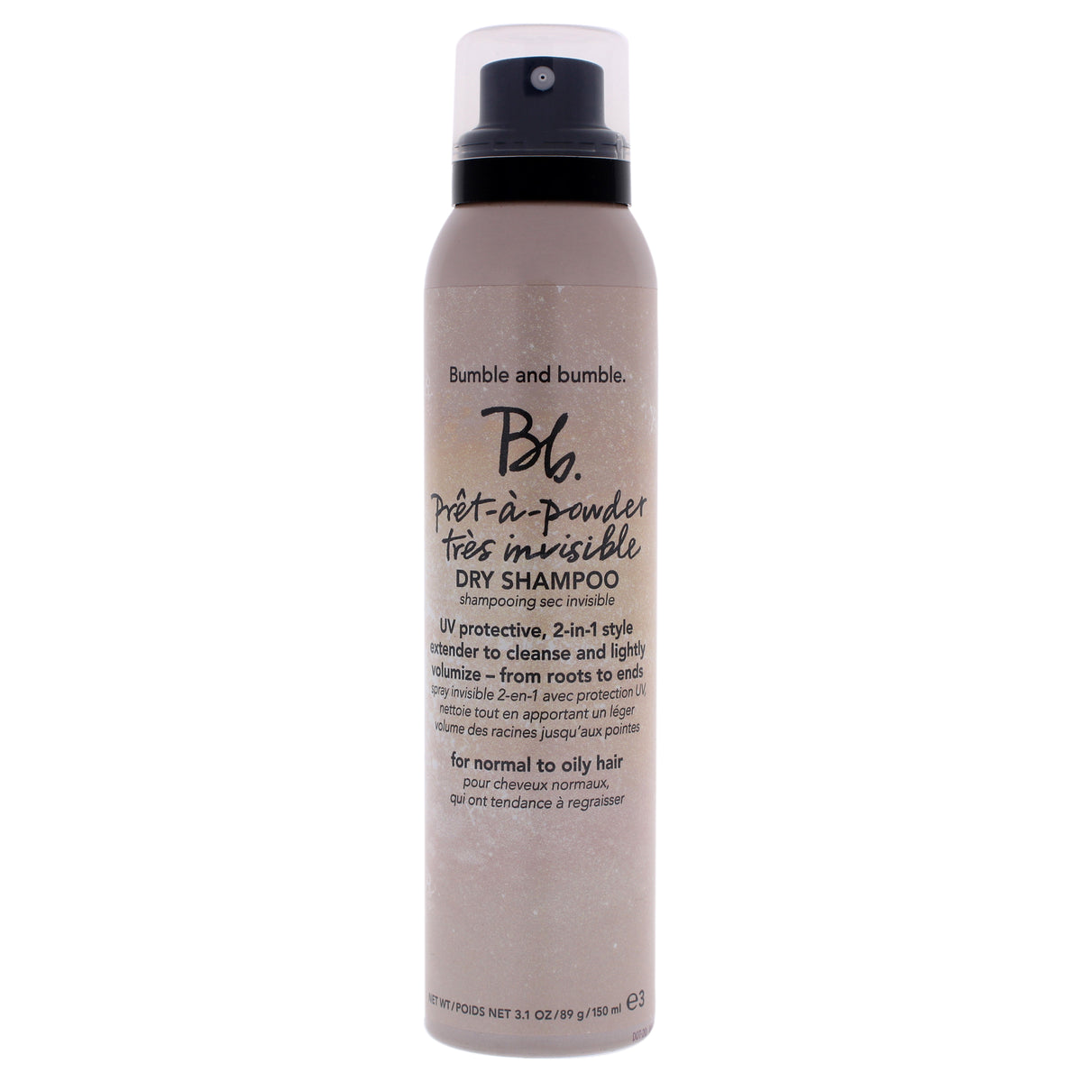 Pret-a-Powder Tres Invisible Dry Shampoo by Bumble and Bumble for Unisex - 3.1 oz Dry Shampoo