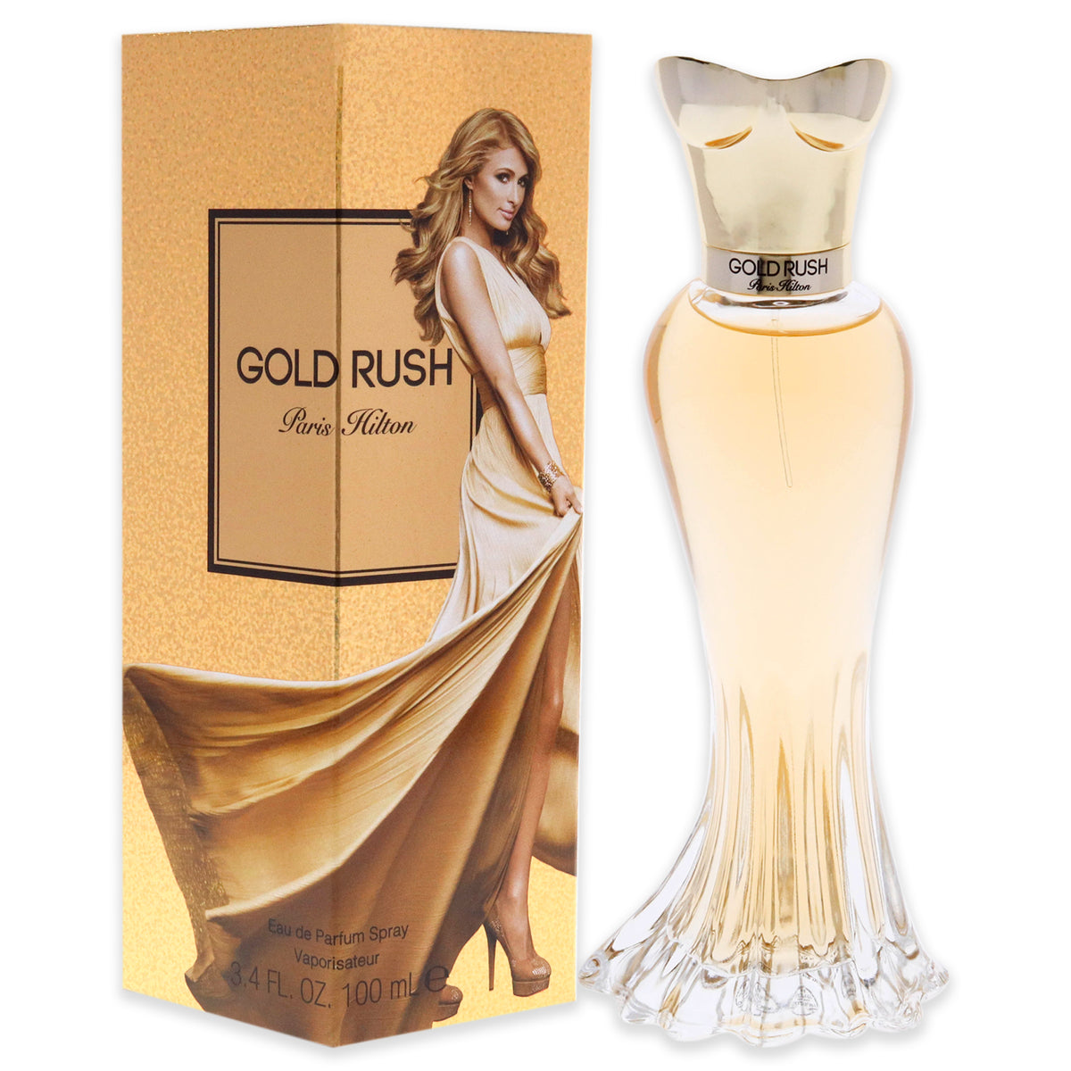 Gold Rush by Paris Hilton for Women - 3.4 oz EDP Spray