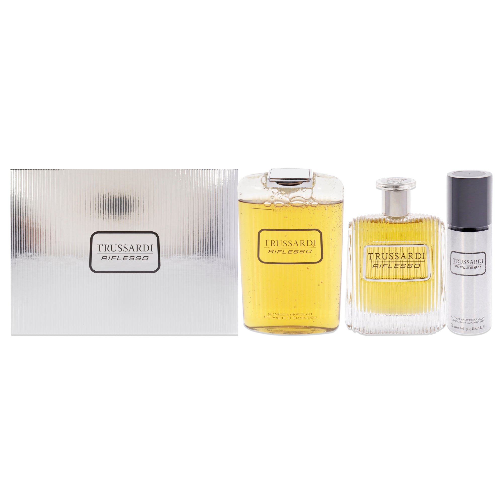 Trussardi Riflesso by Trussardi for Men - 3 Pc Gift Set