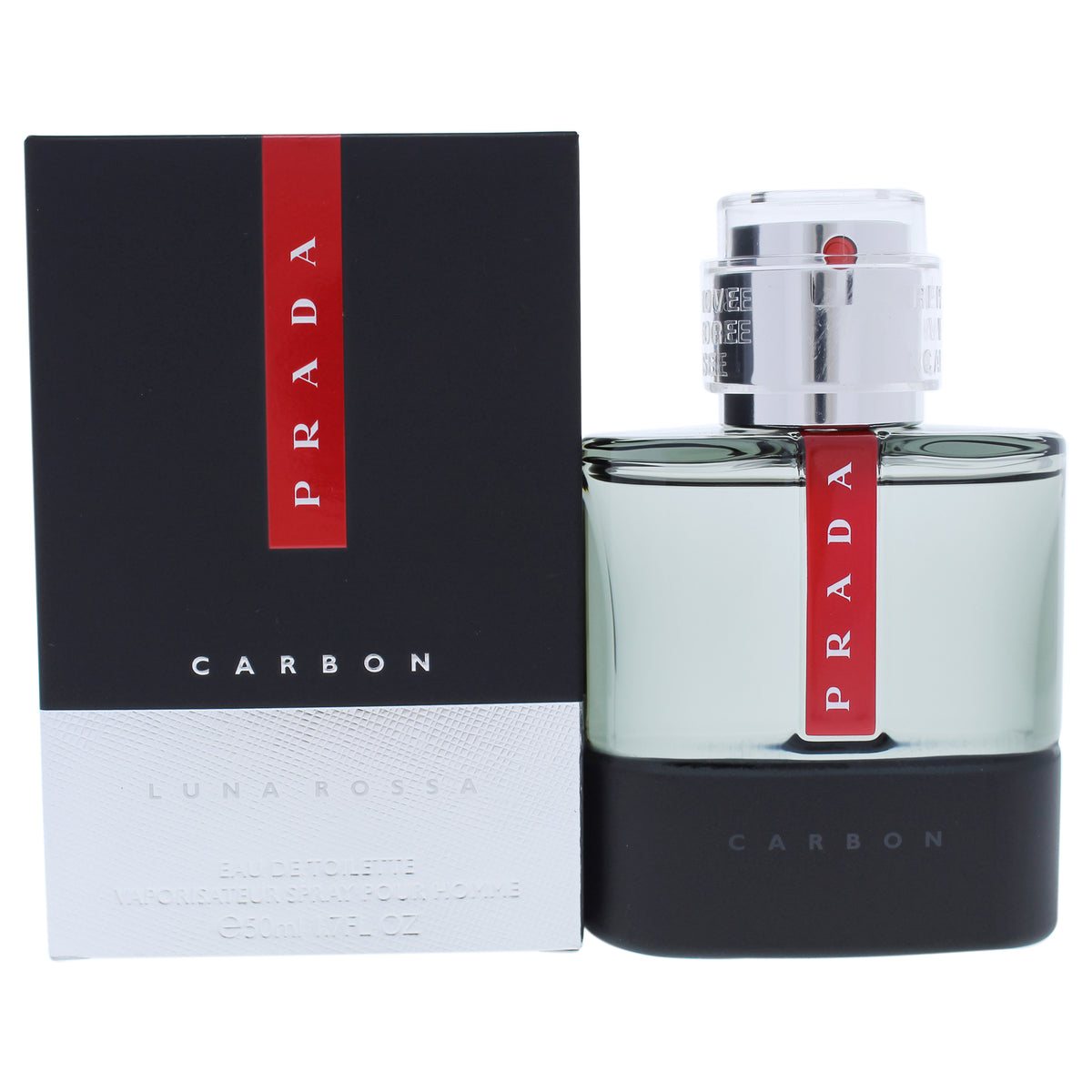 Luna Rossa Carbon by Prada for Men - 1.7 oz EDT Spray