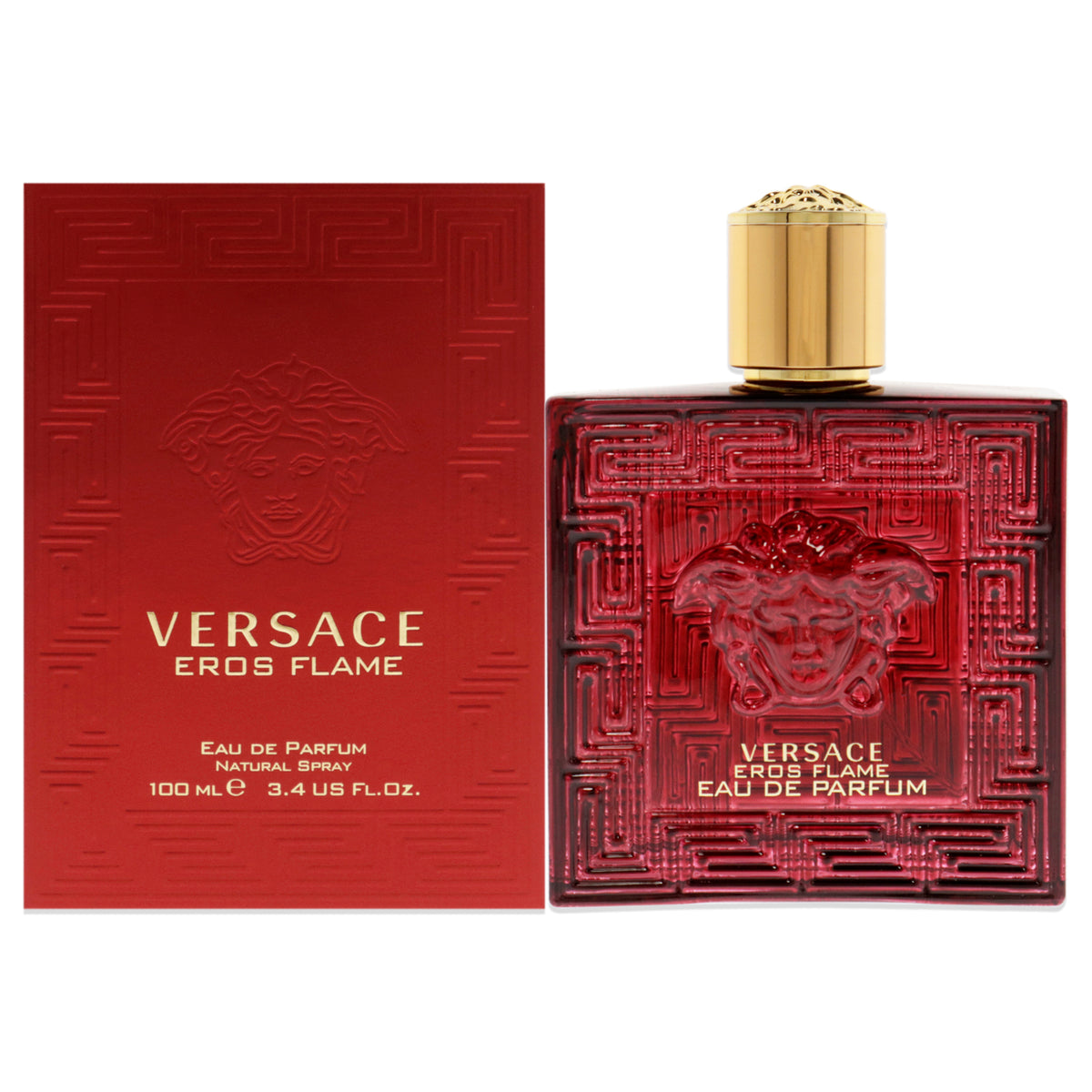 Versace Eros Flame by Versace for Men - 3.4 oz EDP Spray