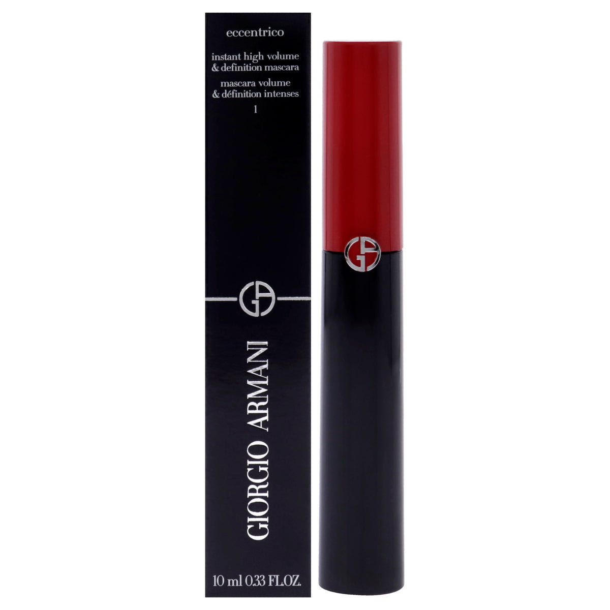 Eccentrico Mascara - 01 Obsidian Black by Giorgio Armani for Women - 0.33 oz Mascara