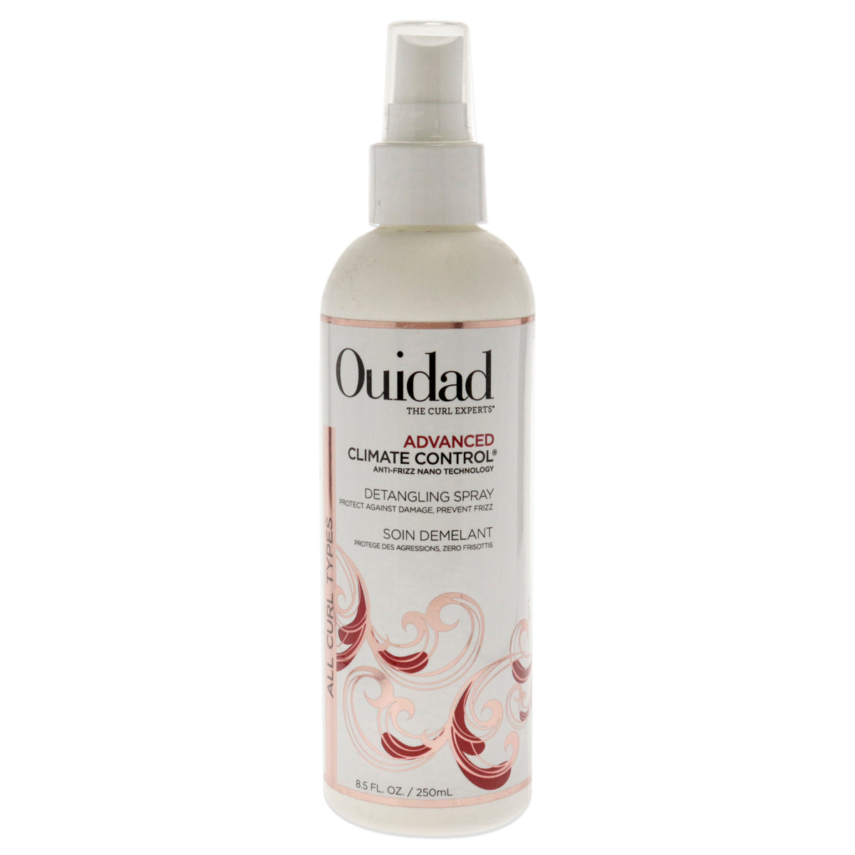 Advanced Climate Control Detangling Heat Spray by Ouidad for Unisex - 8.5 oz Hair Spray