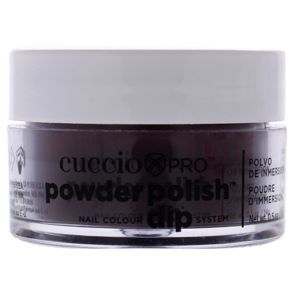 Pro Powder Polish Nail Colour Dip System - Midnight Purple by Cuccio Colour for Women - 0.5 oz Nail Powder