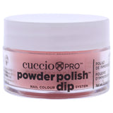 Pro Powder Polish Nail Colour Dip System - Pastel Peach by Cuccio Colour for Women - 0.5 oz Nail Powder