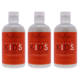 Mango Carrot Kids Extra-Nourishing Shampoo by Shea Moisture for Kids - 8 oz Shampoo - Pack of 3