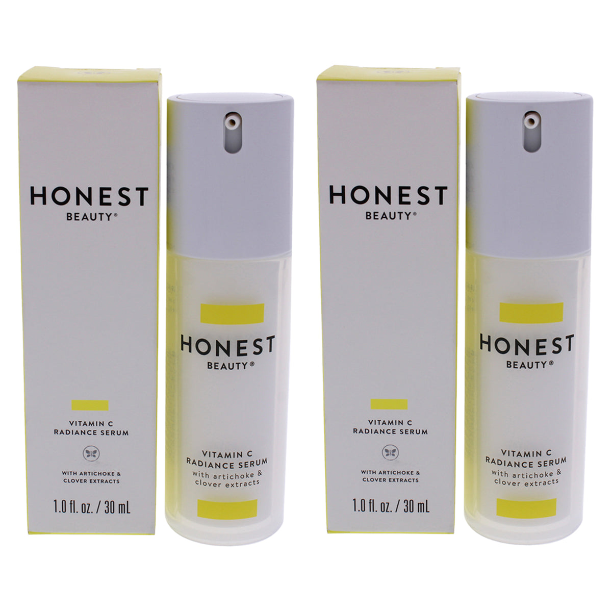 Vitamin C Radiance Serum by Honest for Women - 1 oz Serum - Pack of 2